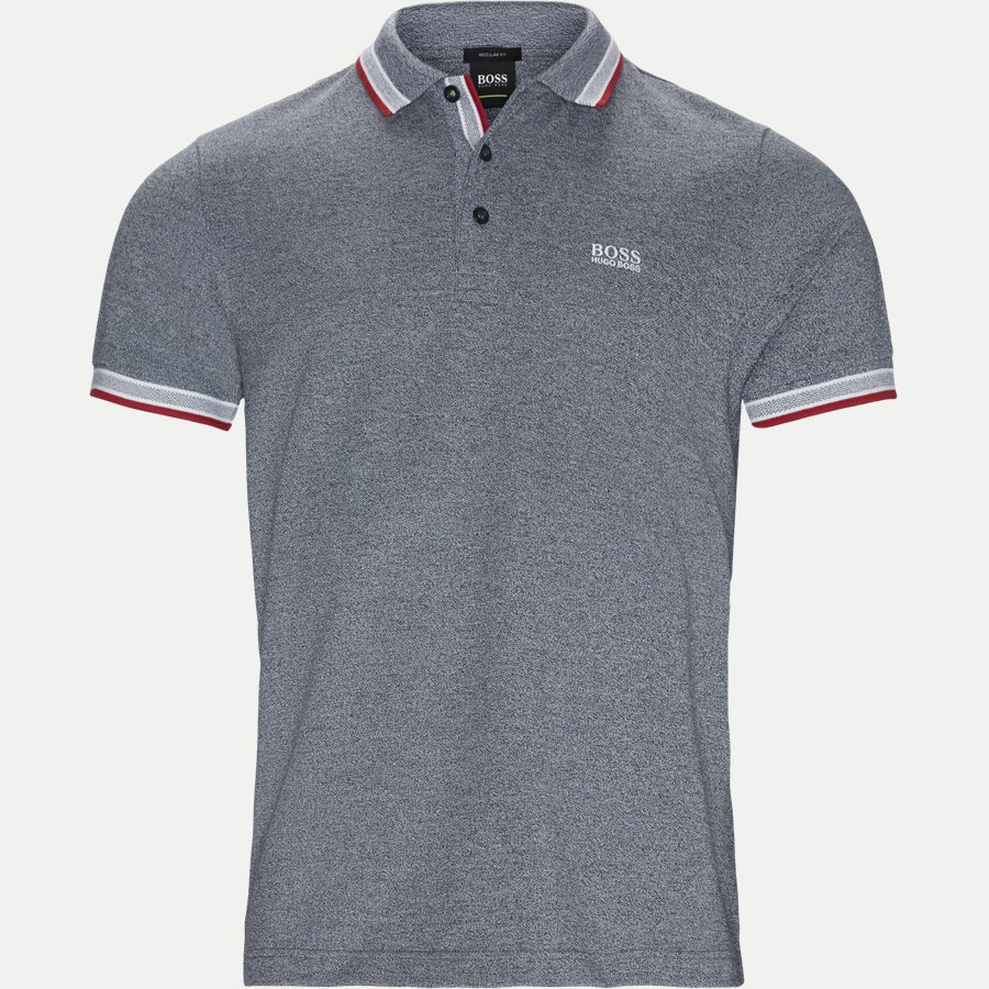 50398302 PADDY - Paddy Polo T-shirt - T-shirts - Regular - BLÅ MEL. - 1